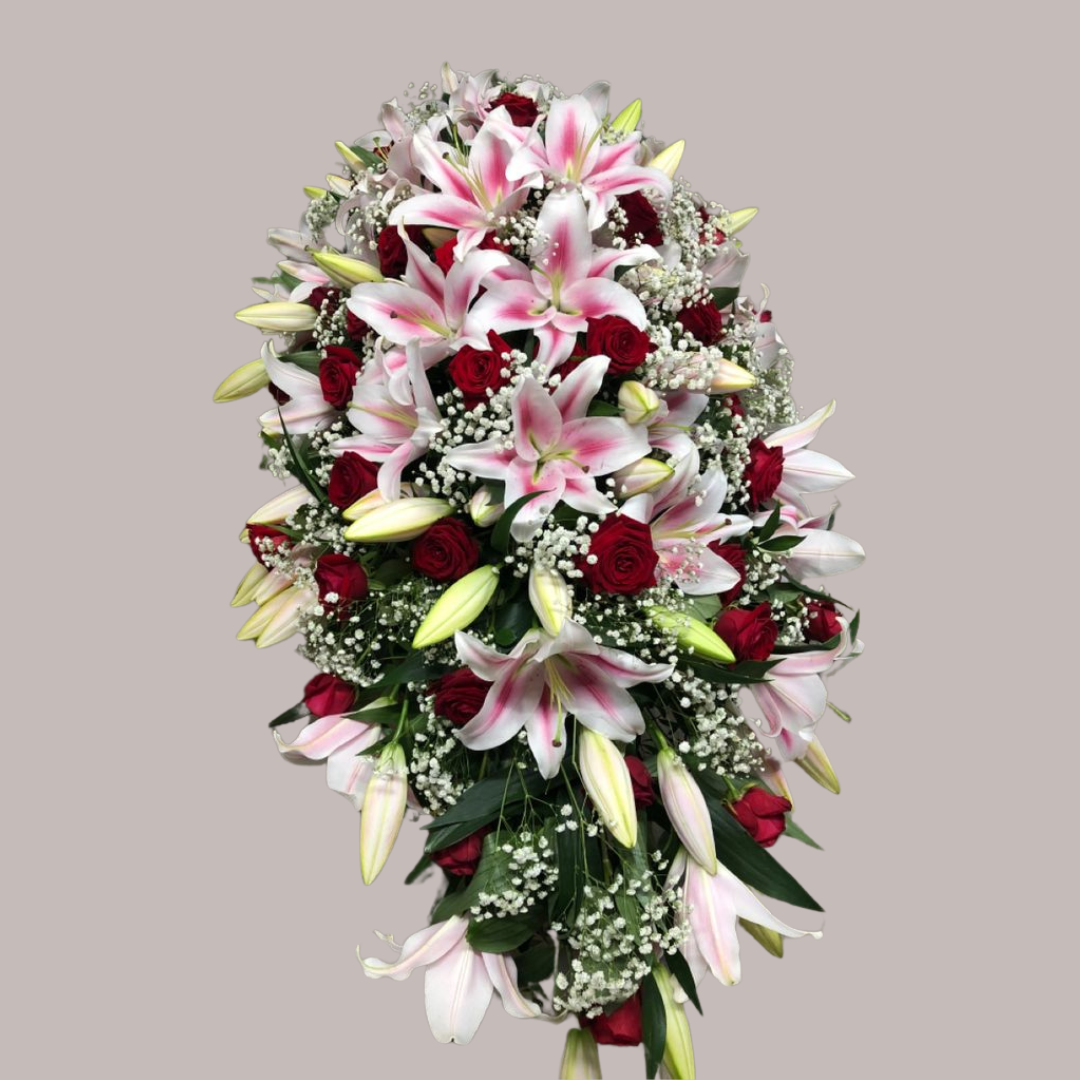 Arrangement funéraire élégant
