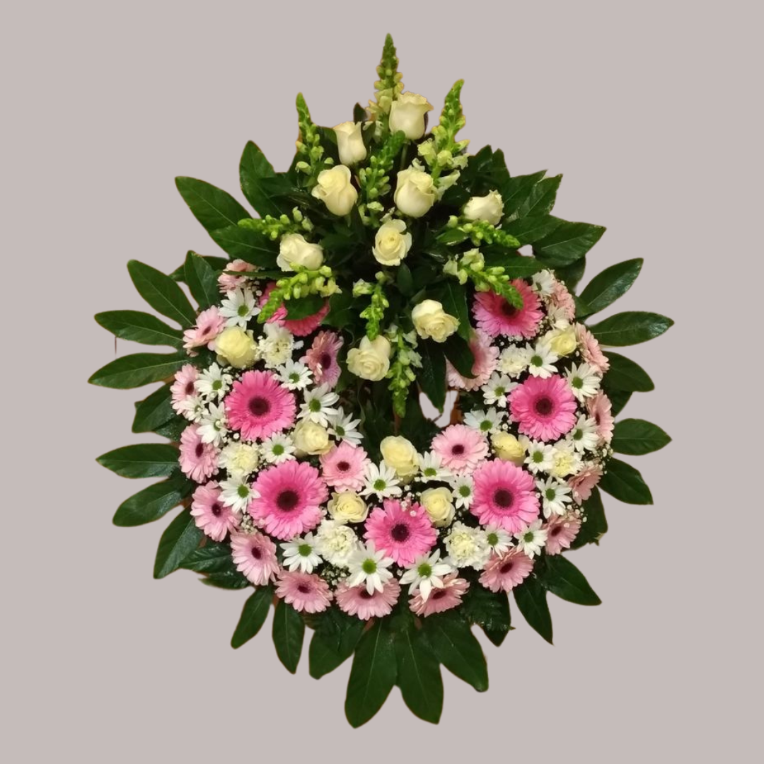 Graceful Floral Wreath
