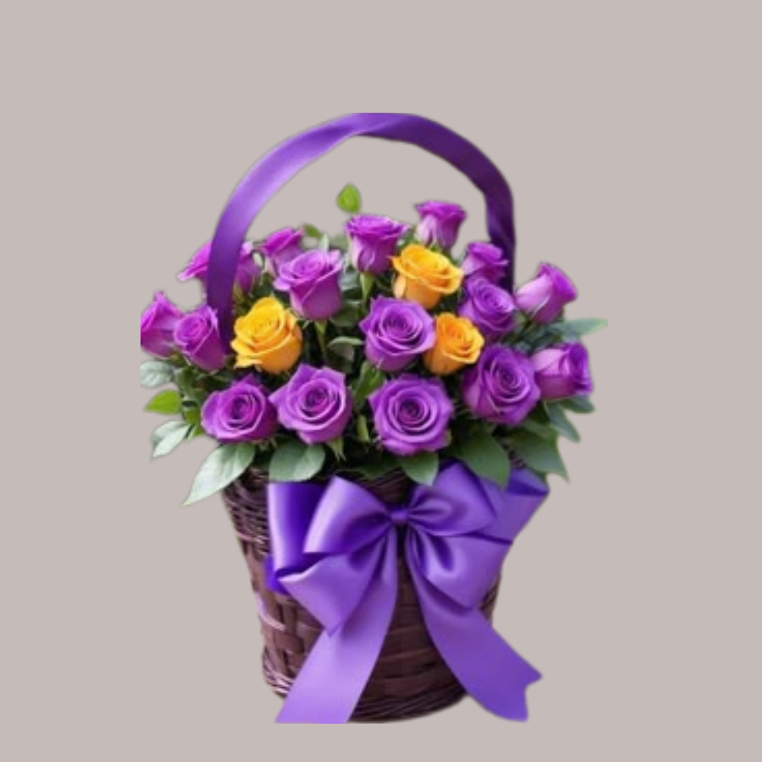 Panier violet